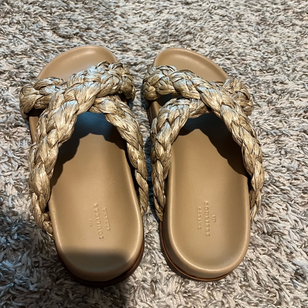 Sézane Eden Low Mules Sandals